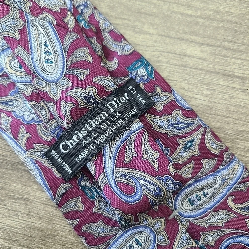 Christian‎ Dior Tie 100% Silk